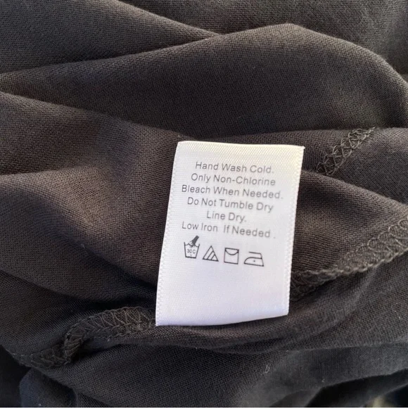 Coldwater Creek Black Cowl Neck Top Size 3X - Picture 8 of 8